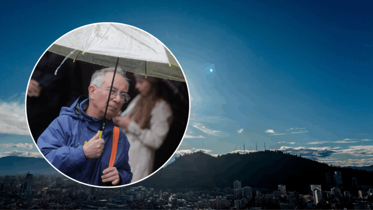 Pese al sol y a las temperaturas primaverales: Vuelven las precipitaciones este domingo a Santiago