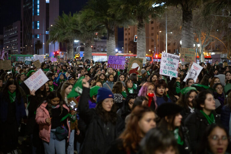 Organizaciones feministas se movilizaron a nivel nacional contra el proyecto “Escucha su corazón”