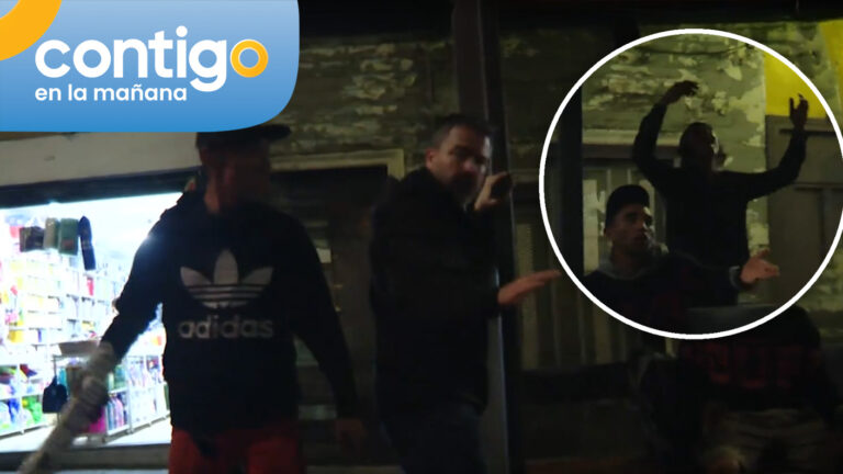 VIDEO | Periodista de Contigo en la Mañana intervino en violento altercado durante grabación de reportaje en Iquique