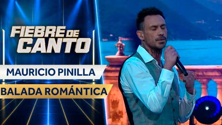 Apasionado total: Mauricio Pinilla mostró su faceta más dramática al interpretar un clásico de Sin Bandera