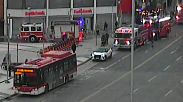 Accidente eléctrico afecta a estación Plaza Egaña del Metro: Tránsito en calle aledaña está suspendido