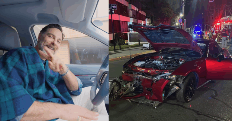 Periodista José Antonio Neme sufrió accidente de tránsito en Las Condes