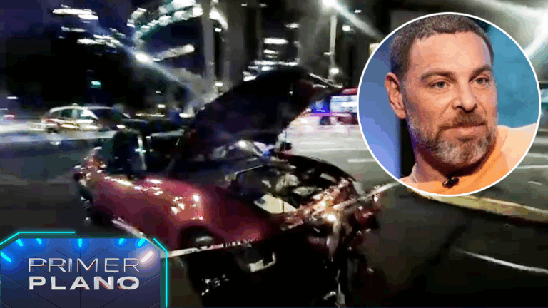 VIDEO | Así quedó el auto de José Antonio Neme tras protagonizar accidente de tránsito en Las Condes