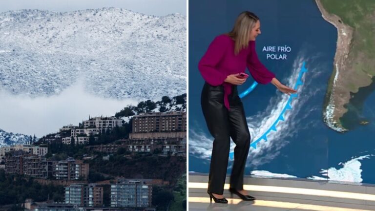 Nieve asegurada y temperaturas bajo cero: Las comunas del centro y sur que tendrán agua-nieve