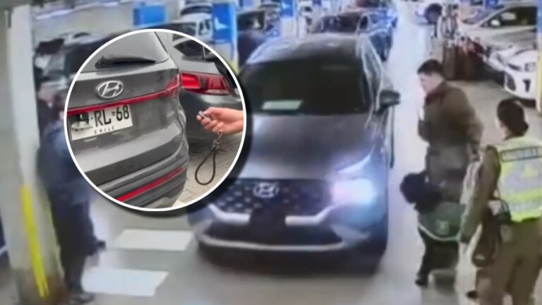 Detienen a sujeto que escapó de fiscalización: Descubrieron llamativo sistema para ocultar patente