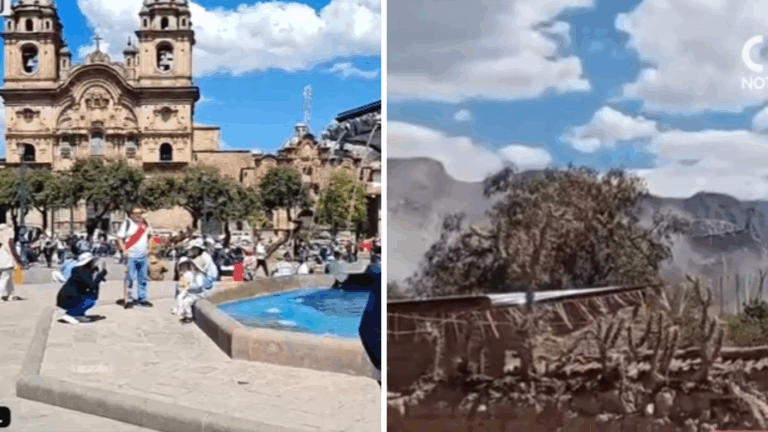 VIDEO | Así se vivió el fuerte sismo de 7.2 en Perú