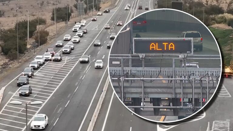 Ranking de los TAG más caros en la Región Metropolitana: Pórtico con precio más alto supera los $6 mil