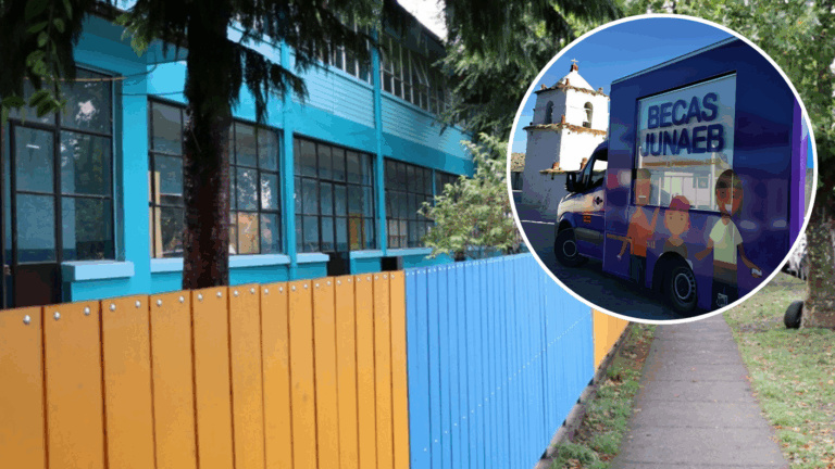 Roban camión de alimentos Junaeb afuera de colegio en Pudahuel: Dispararon entre escolares y apoderados