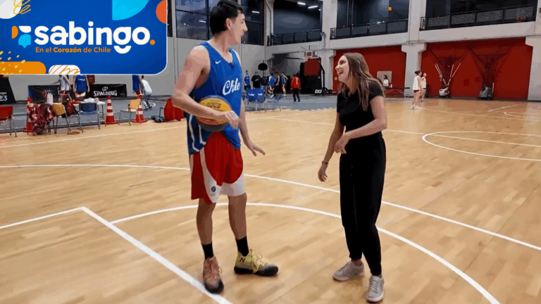 Emilia Daiber conoció a Daniel Arcos, estrella del básquetbol 3x3 | Historias del Team Chile | Sabingo