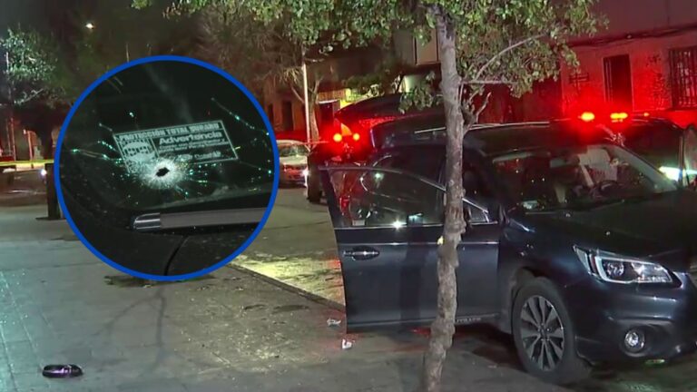Carabinero baleó a hombre que intentó atropellarlo en medio de fiscalización en centro de Santiago