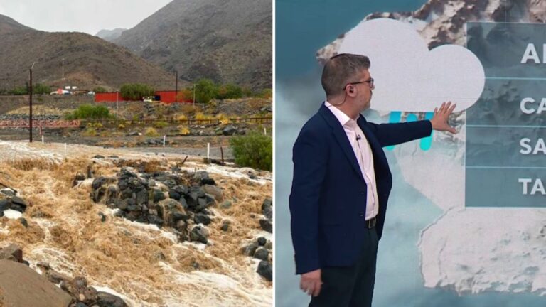 Lluvias en el norte: Cuándo parten las precipitaciones y las comunas donde caerían hasta 80 mm