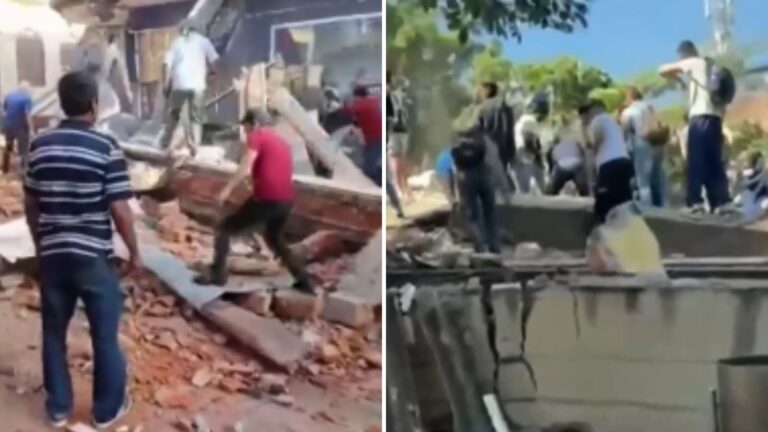 VIDEOS | Terremoto 7.4 en Colombia genera estragos: Registros muestran impactantes caídas de edificios