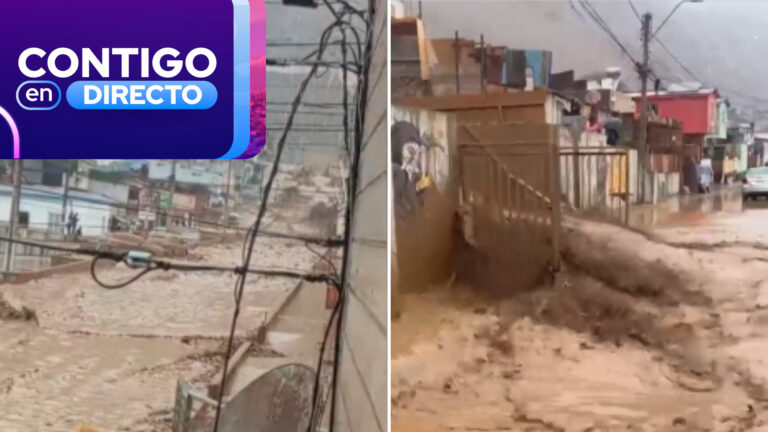 Lluvia equivalente a seis años en un día desató aluvión y obligó a evacuar a 2 mil personas en Tocopilla