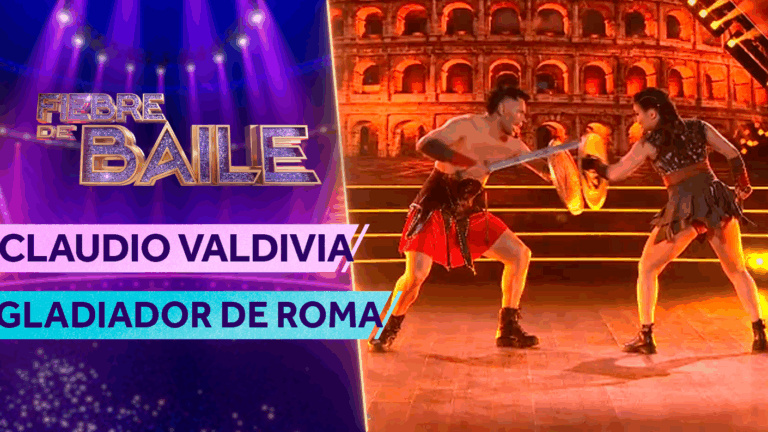 ¡Una lucha de gladiadores de Roma! Claudio Valdivia sacó su garra y energía con impactante performance