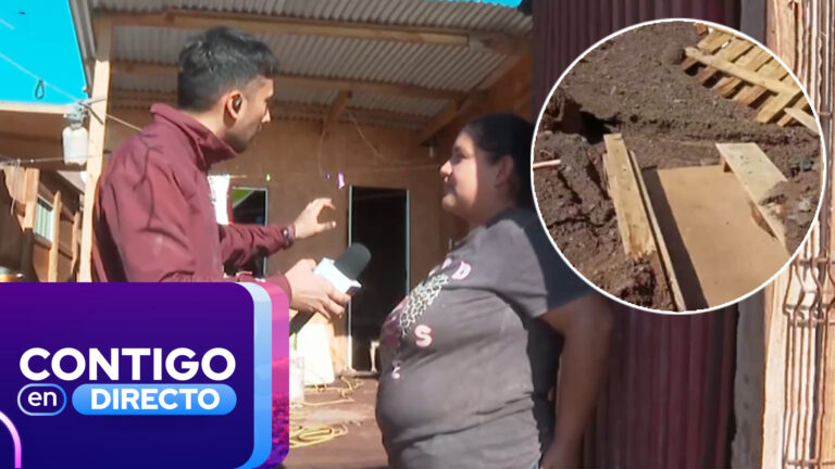 “Se cayó el cerro completo”: Familia de Playa Amarilla terminó con su casa cubierta de barro tras aluvión