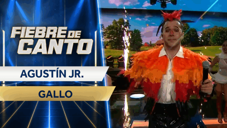 ¡Cantando con el pecho inflado! Agustín Jr. hizo bailar a todos con tema de Juan Luis Guerra