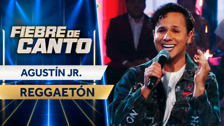 ¡Puro reggaetón! Agustín Jr. se prende con “Mi cama huele a ti” en Fiebre de Canto