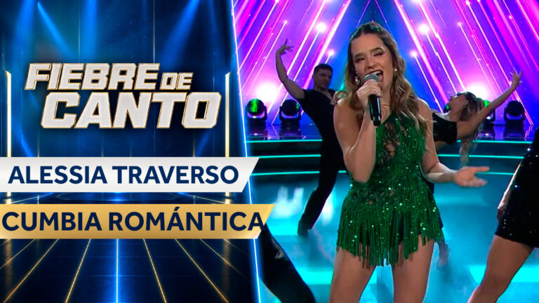 VIDEO | Alessia Traverso llenó de energía el escenario interpretando icónico tema de Laura Pausini