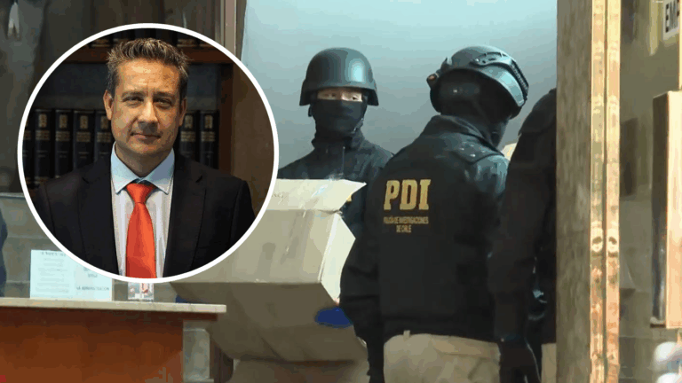 VIDEO | PDI allana oficinas de exfiscal Vinko Fodich en el centro de Santiago
