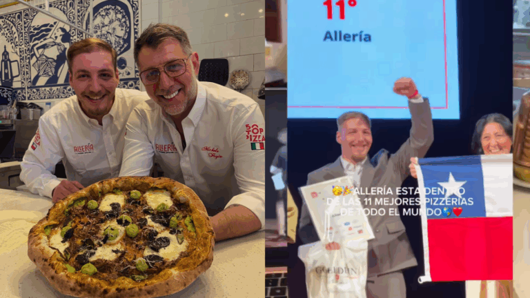 De Chile al mundo: Pizzería nacional alcanza el puesto 11 en prestigioso ranking gastronómico