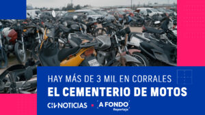El cementerio de las motos: Hay más de 3 mil en corrales municipales