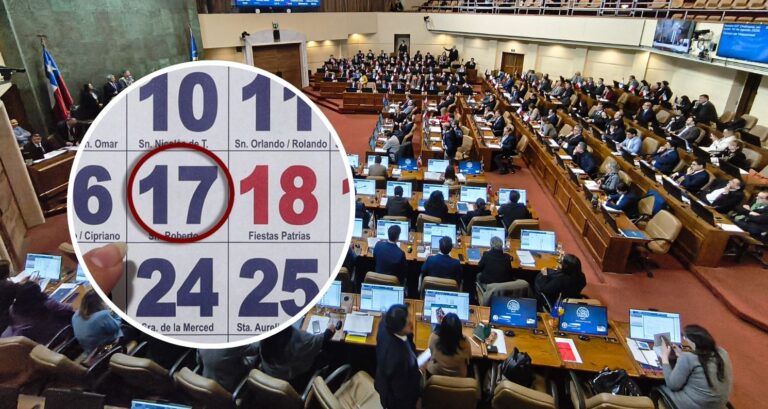 A contrarreloj: Proyecto por feriado 17 de septiembre avanza en el Congreso a días de Fiestas Patrias