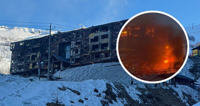FOTOS | Así quedó el Hotel Alto Nevados de Chillán tras devastador incendio