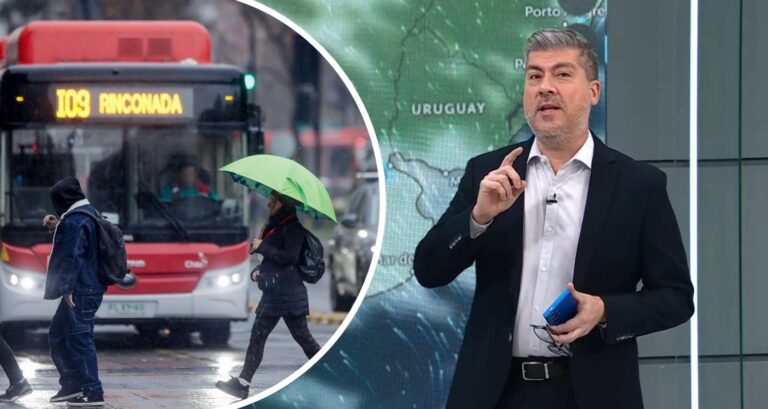 ¿A qué hora comienza a llover en Santiago? Eduardo Sáez adelanta precipitaciones para este jueves