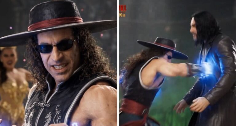 Leo Rey responde a La Noche con video al estilo Mortal Kombat: Simularon round con Alexítico