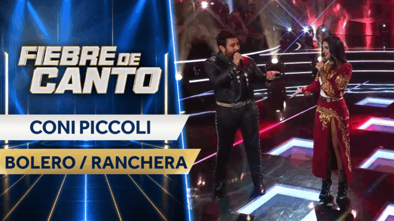 ¡Romance y desesperación! Coni Piccoli e imitador de Alejandro Fernández encendieron Fiebre de Canto