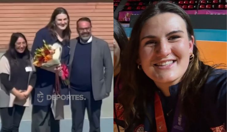 Del podio al aula: El conmovedor homenaje a profesora y medallista del Team Chile en los Suramericanos