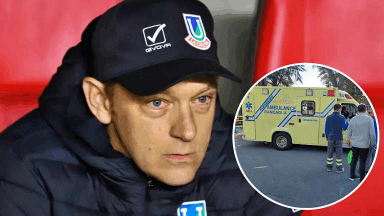DT de Unión La Calera es sacado en ambulancia tras derrota ante O'Higgins en Liga de Primera