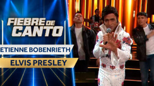 ¡Con todo el rock & roll! Etienne Bobenrieth conquistó el escenario con su tributo a Elvis Presley