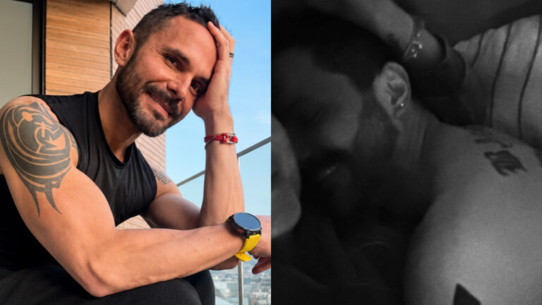Álvaro Ballero encendió las redes con íntima publicación junto a su nueva pareja