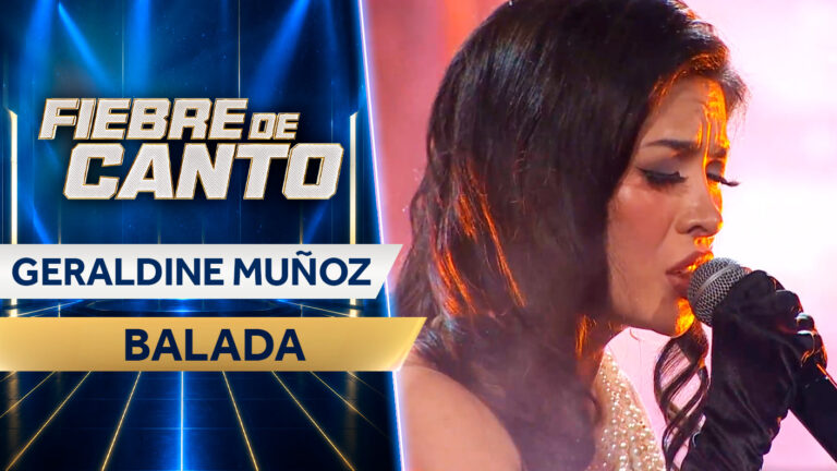 “Herida”: Geraldine Muñoz enfrenta la eliminación con una emotiva balada de Myriam Hernández