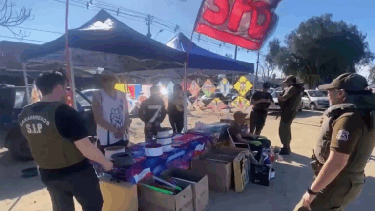 Detienen a hombre por venta de hilo curado en parque de Maipú