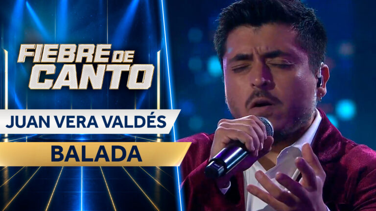 Juan Vera se la juega con “Dígale” para ser el Mejor de la Semana en Fiebre de Canto