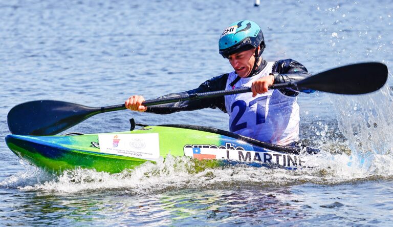 Jesús Martínez se impone en kayak y entrega el oro 32 al Team Chile en los Suramericanos 2026