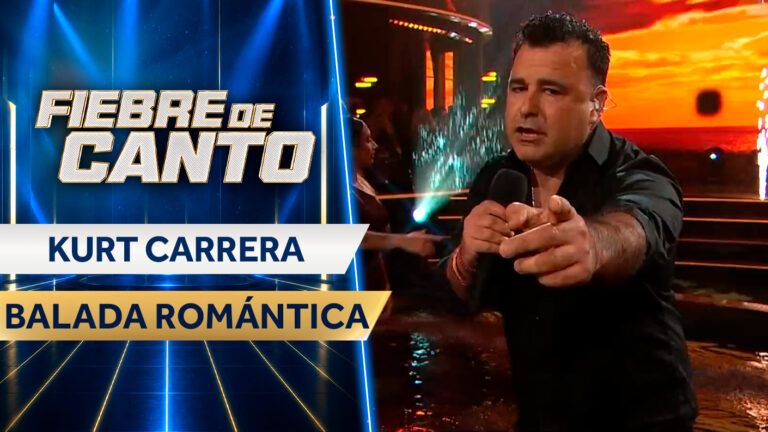 ¡Listo para enamorar! Kurt Carrera se lució con una romántica puesta en escena al ritmo de Cristián Castro