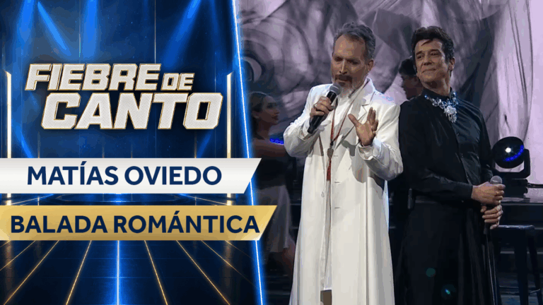 Matías Oviedo e imitador de Miguel Bosé llegaron a robar corazones con romántica balada en Fiebre de Canto