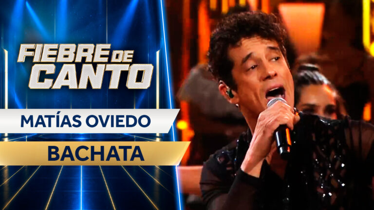 ¡A puro ritmo! Matías Oviedo se la juega con “Bailando bachata” de Chayanne