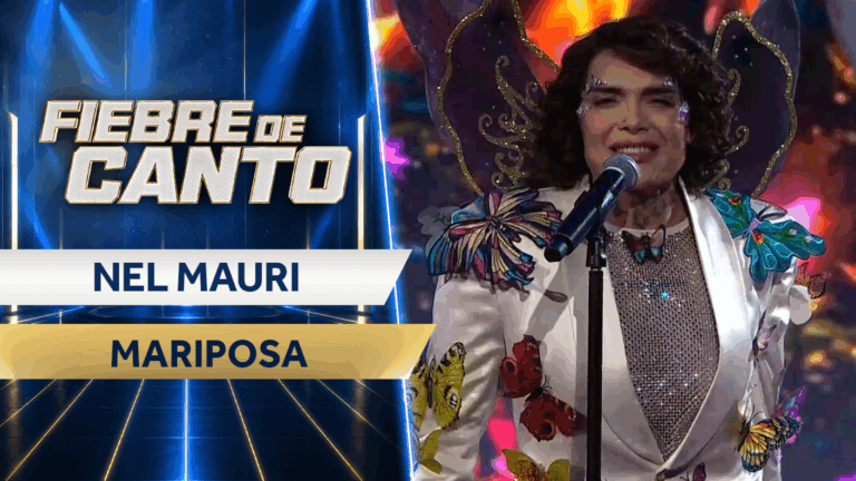 Una “Mariposa tecnicholor” se tomó Fiebre de Canto con la impecable presentación de Nel Mauri