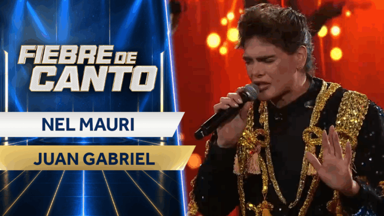 ¡Vamos al noa, noa! Nel Mauri se tomó el escenario de Fiebre de Canto con su tributo a El Divo de Juárez