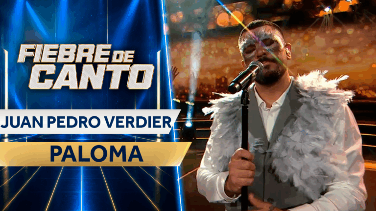 ¡Su interpretación llegó al alma! Juan Pedro Verdier cantó con emoción “Gavilán o Paloma” de Pablo Abraira