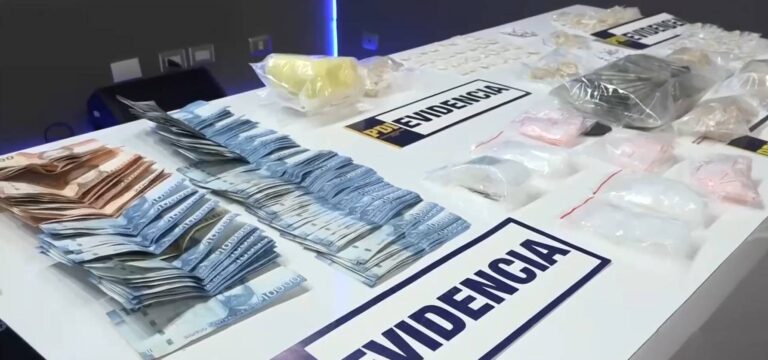 PDI detiene a 10 integrantes de banda dedicada al tráfico de drogas y armas en Peñalolén