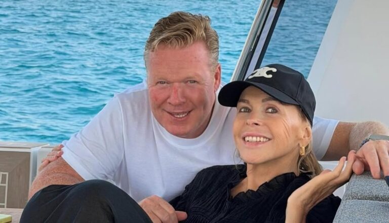 Ex futbolista Ronald Koeman informó el fallecimiento de su esposa: La despidió con sentido mensaje