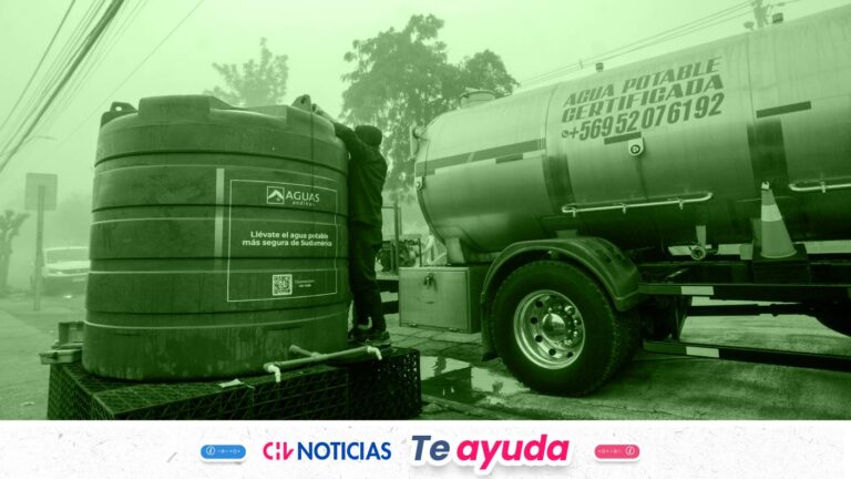Anuncian cortes de agua por casi 15 horas en comunas de Santiago