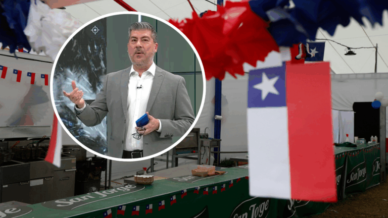 Fondas sin lluvia por ahora: La proyección de Eduardo Sáez para las Fiestas Patrias en Santiago