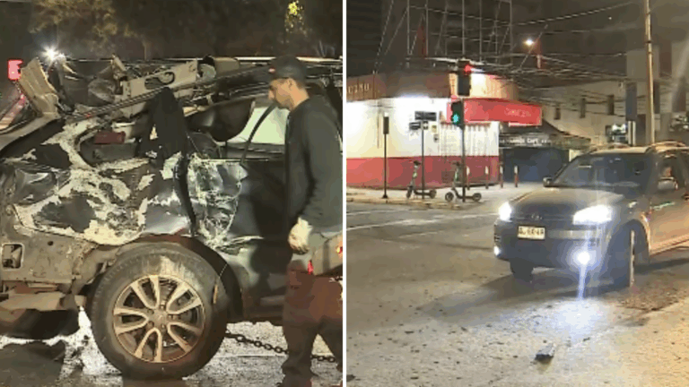 Cuatro personas resultaron heridas tras choque en San Miguel: Uno de ellos iba con un disparo en la mano hacia el hospital