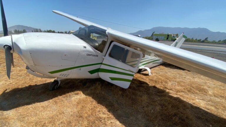 Reportan caída de avioneta en Curacaví: Bomberos acude al lugar
